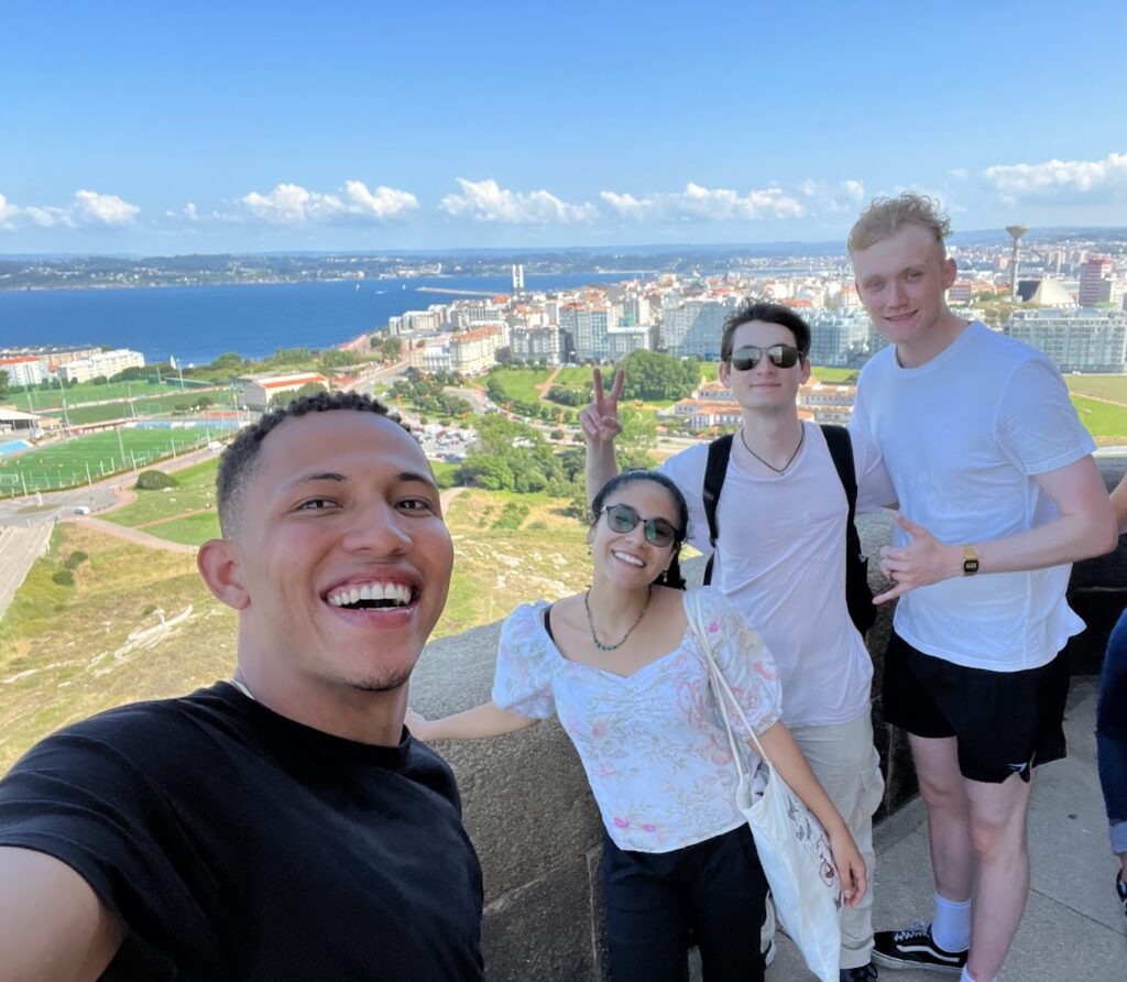 Students exploring Spain